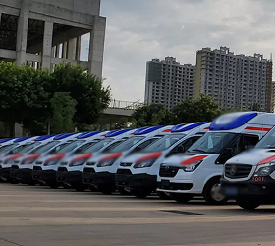 于田县服务车队展示